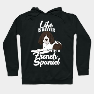 French Spaniel Dog Lover Gift Hoodie